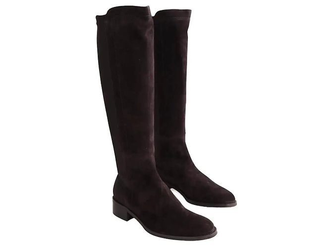Botas Tallis de ante marrón Lk Bennett Castaño - vista 3