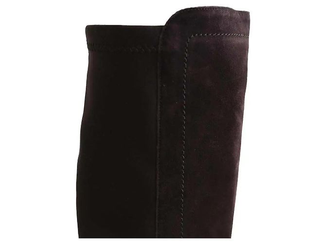 Botas Tallis de ante marrón Lk Bennett Castaño - vista 4