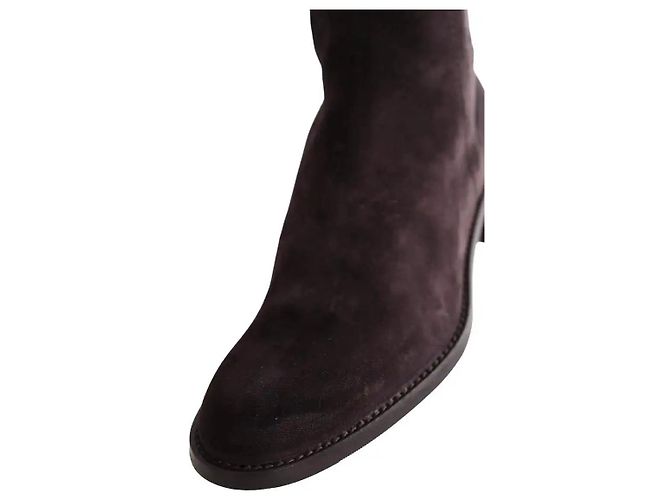 Botas Tallis de ante marrón Lk Bennett talla 41 Castaño - vista 5