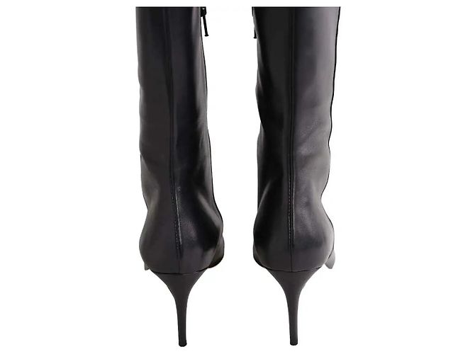 Botas Astrid de cuero negro Lk Bennett - vista 2