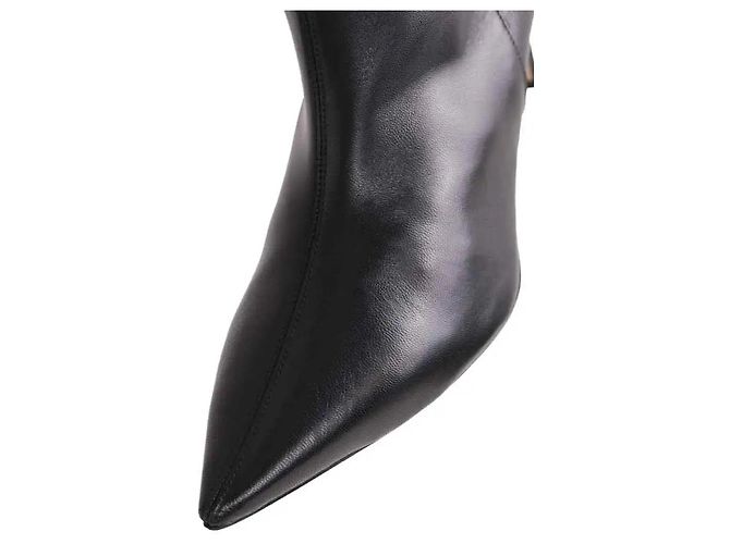 Botas Astrid de cuero negro Lk Bennett - vista 4