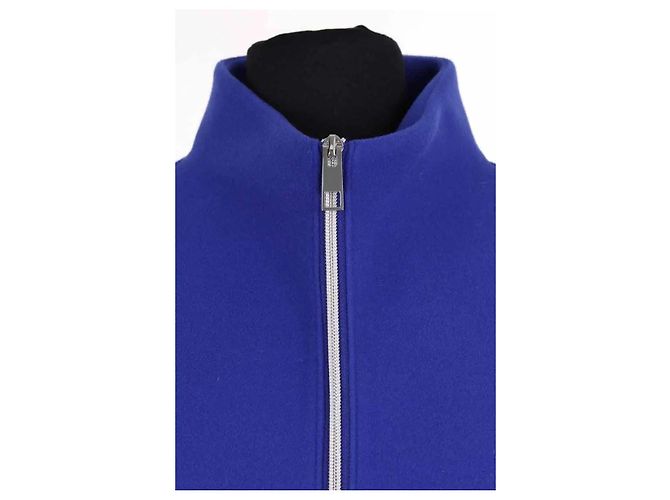 Cappotto in lana blu Marina Rinaldi - vista 2