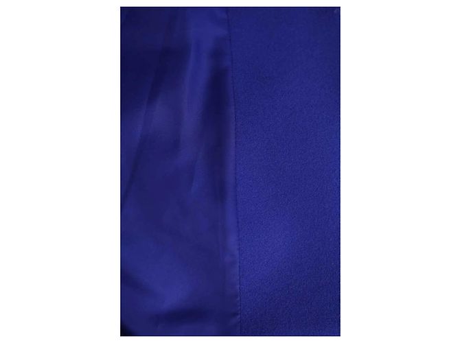 Cappotto in lana blu Marina Rinaldi - vista 6