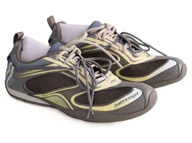 Balenciaga Sneakers grigie Grigio - vista 3