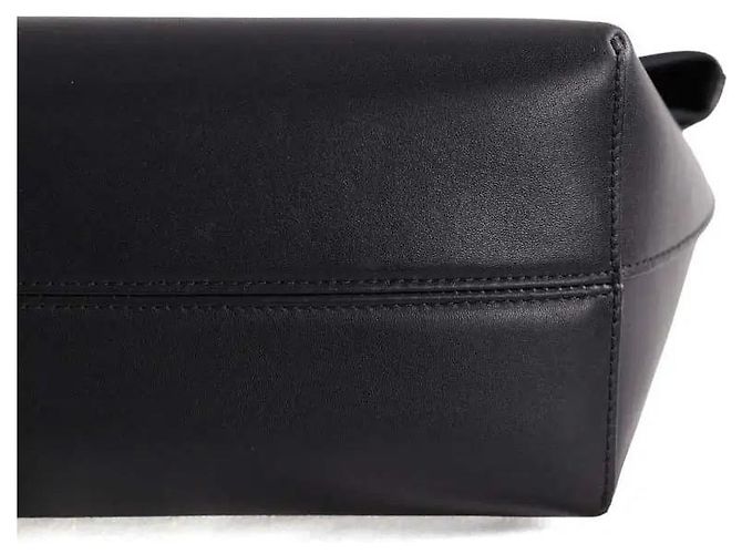 Autre Marque Kassandre Eileen Clutch aus Leder schwarz - Ansicht 6