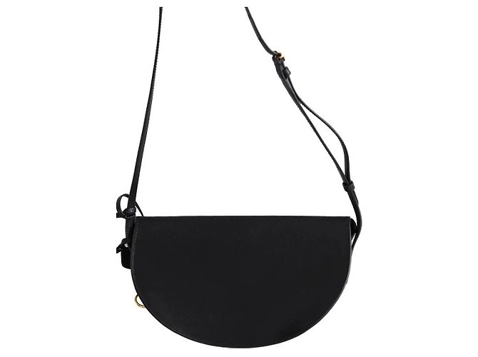 Sac à bandoulière Alaïa Hip Small en cuir noir - vue 3