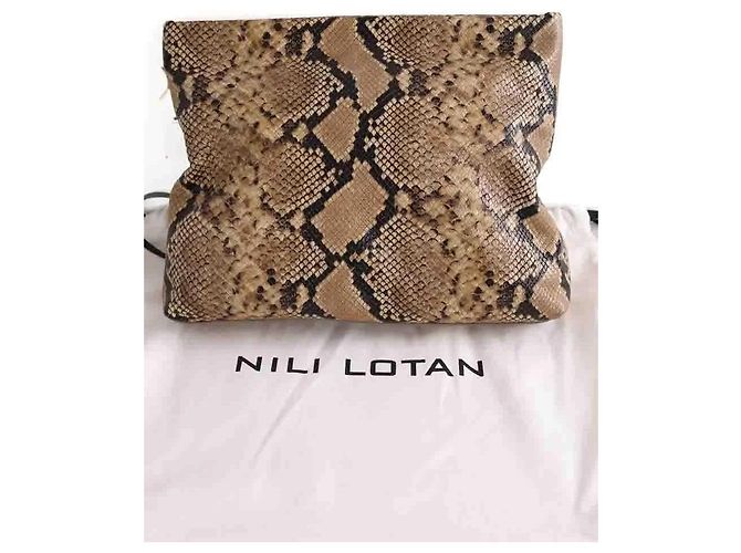 Nili Lotan Pochette marrone - vista 5
