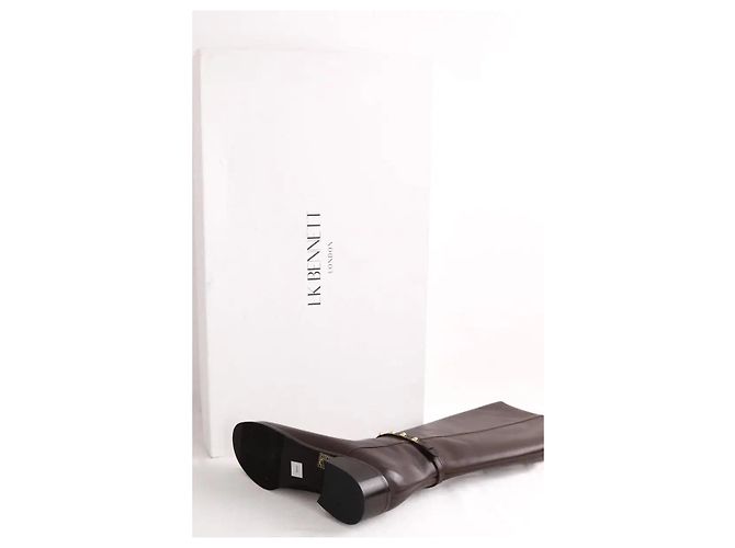 Botas de pele castanhas Lk Bennett Marrom - vista 6