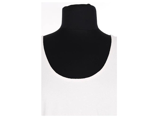 Totême Blusa off-white Cru - vista 2