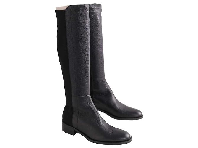 Botas Tallis de cuero negro Lk Bennett - vista 3