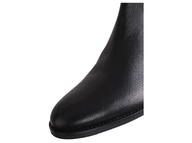 Botas Tallis de cuero negro Lk Bennett - vista 4