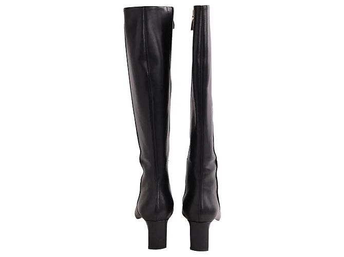 Botas Margarite de cuero negras Lk Bennett Negro - vista 2