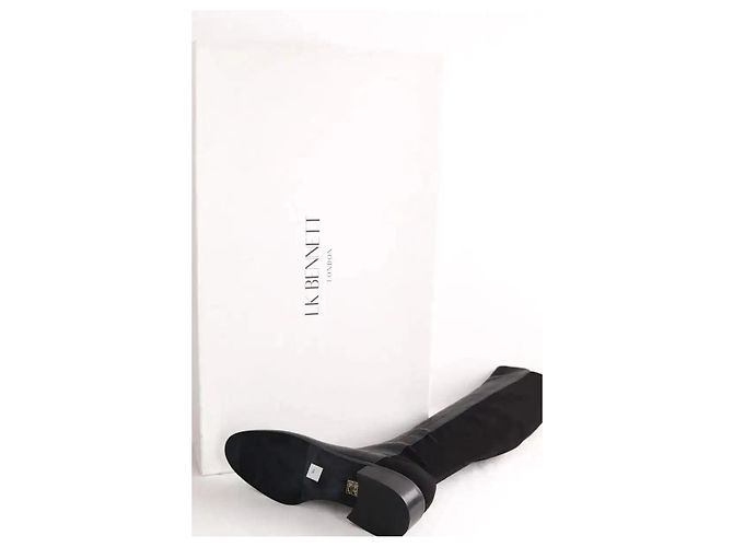 Botas Tallis de cuero negro Lk Bennett - vista 6