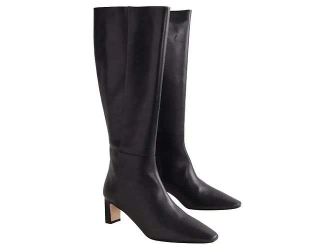 Botas Margarite de cuero negras Lk Bennett Negro - vista 3