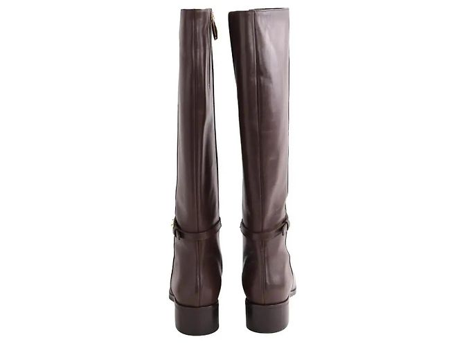 Botas Stevie de cuero marrones Lk Bennett talla 41 Castaño - vista 2