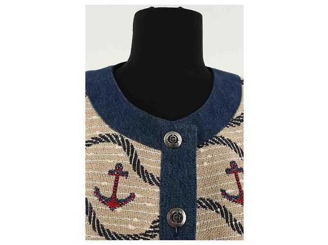 Sandro Beige Cotton Jacket - view 2