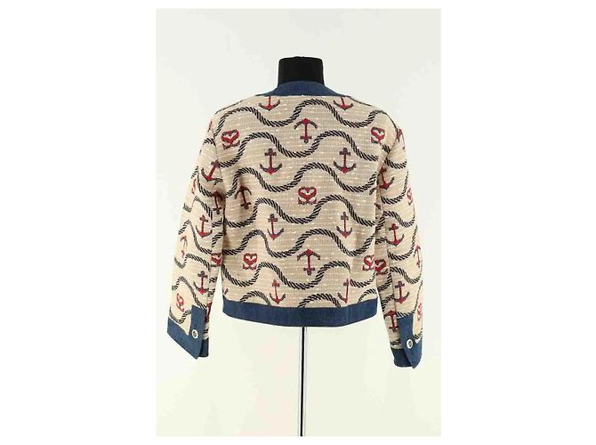 Sandro Beige Cotton Jacket - view 4