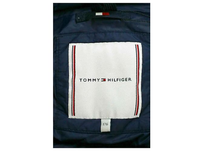 Tommy Hilfiger Plumífero azul marino - vista 5
