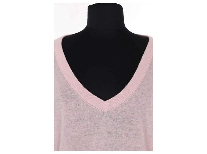 Zadig & Voltaire Rosa Kaschmir Pullover S Pink - Ansicht 2