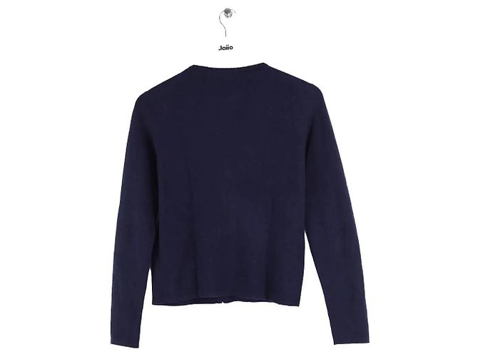 Hermès Cardigan aus Kaschmir in Blau XS - Ansicht 3