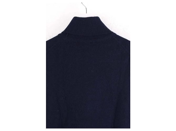 Hermès Kaschmir Top Blau XS - Ansicht 4