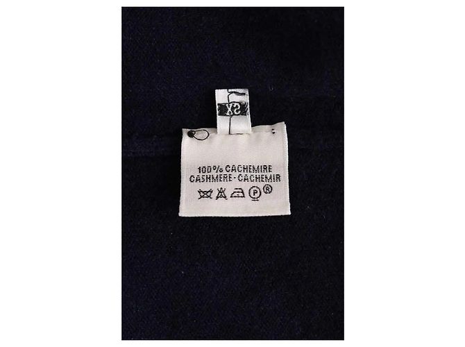 Hermès Kaschmir Top Blau XS - Ansicht 6