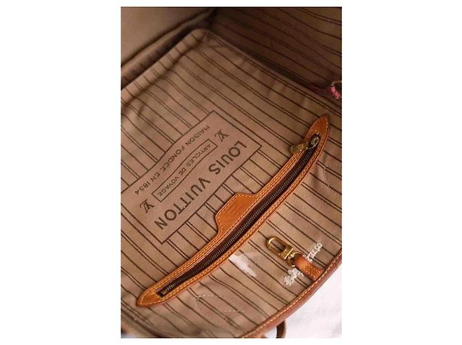 Louis Vuitton The Graphic Neverfull GM Bolsa tote de couro castanho Marrom - vista 8