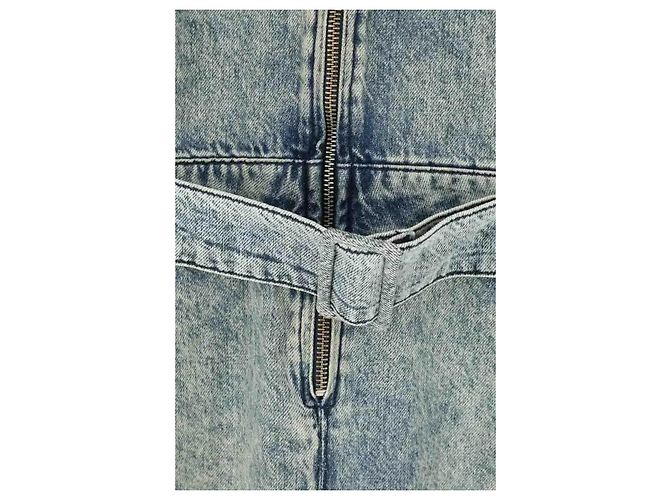 Mono Claudie Pierlot de algodón azul - vista 3