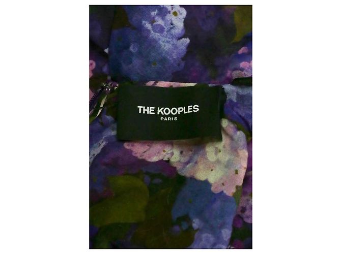 Abito viola The Kooples Porpora - vista 5