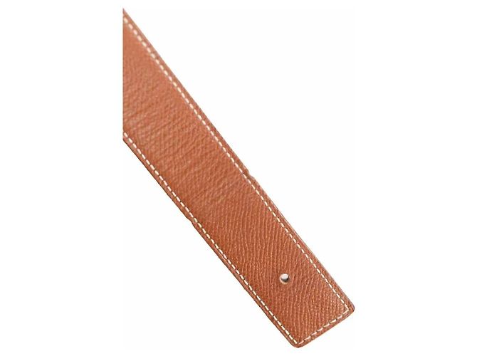 Hermès Ledergürtel Schwarz Größe S - Ansicht 4