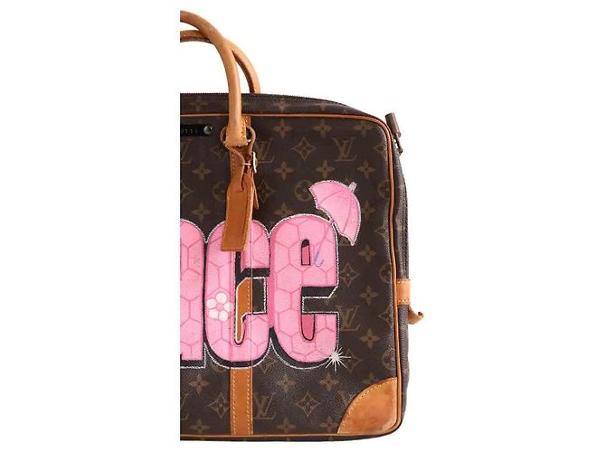 Louis Vuitton Porta-Documentos de Viagem PM castanho Marrom - vista 2