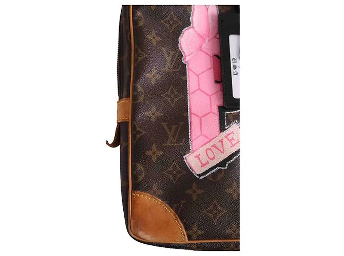 Louis Vuitton Porta-Documentos de Viagem PM castanho Marrom - vista 7