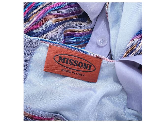 Missoni Strick-Camisole-Top mit Schleifendetails Lila - Ansicht 4