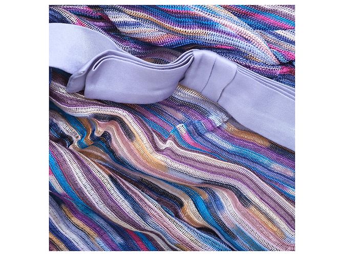 Missoni Strick-Camisole-Top mit Schleifendetails Lila - Ansicht 5