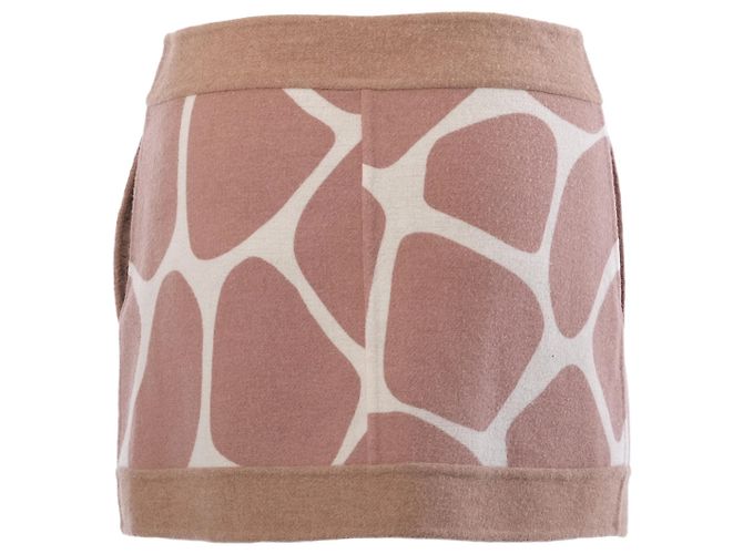 Blusa de seda con estampado de jirafa Red Valentino con bufanda Blanco - vista 11