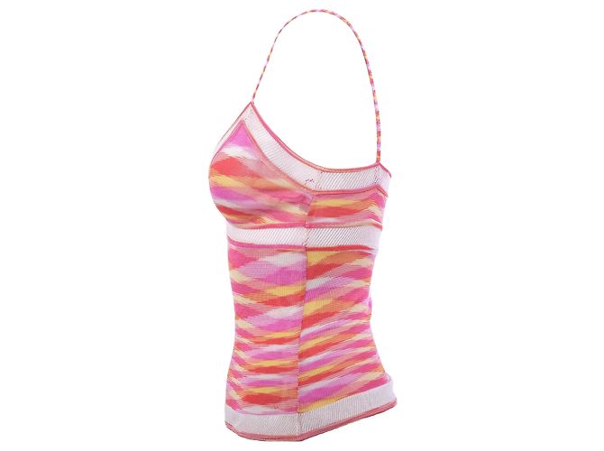 Top camisola de punto space-dye rosa Missoni - vista 2