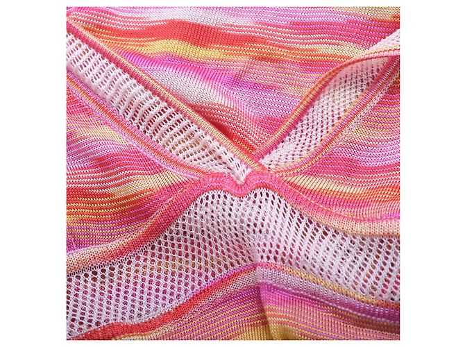 Top camisola de punto space-dye rosa Missoni - vista 5