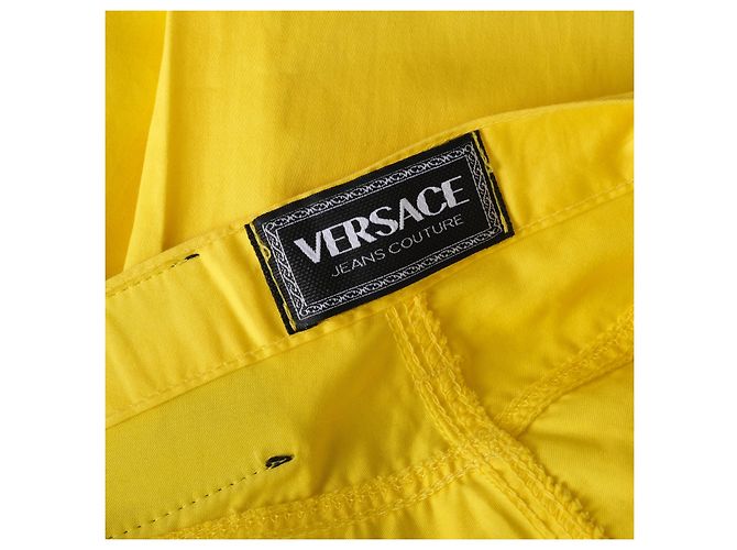 Jeans Versace Jeans Couture Vintage Yellow Medusa Giallo - vista 7