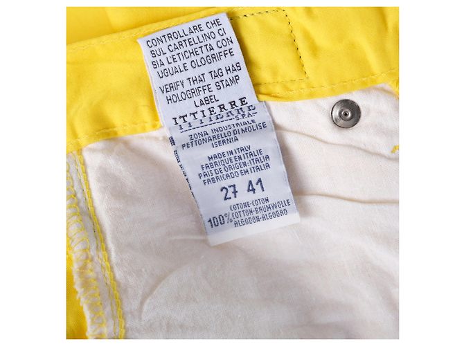 Jeans Versace Jeans Couture Vintage Yellow Medusa Giallo - vista 9