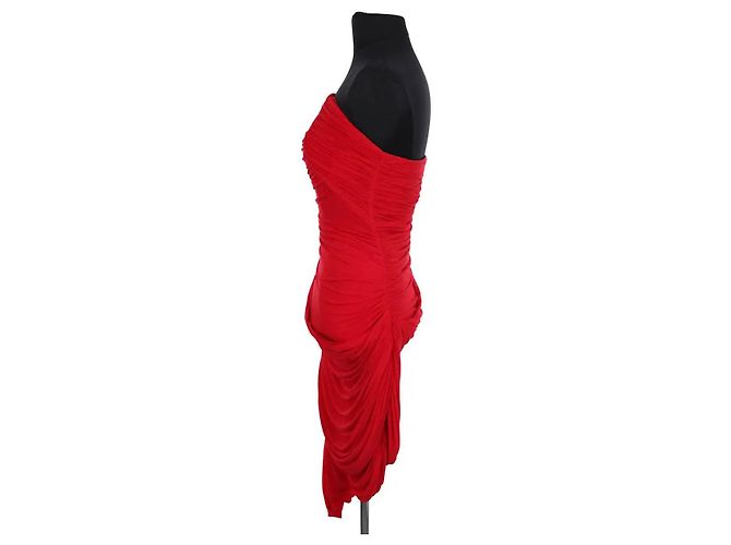 Vestido rojo Magda Butrym Roja - vista 3