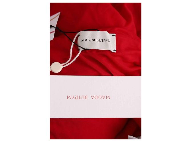 Vestido rojo Magda Butrym Roja - vista 5