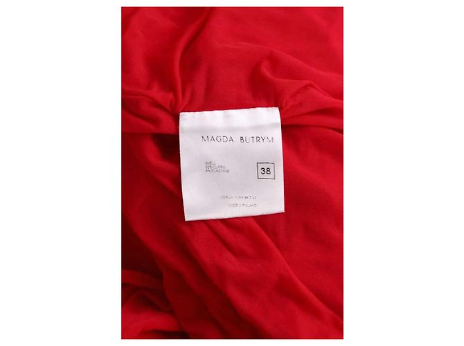 Vestido rojo Magda Butrym Roja - vista 6