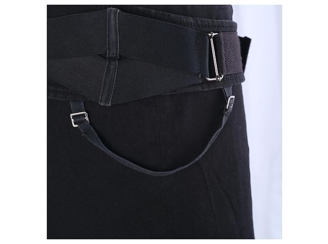 Autre Marque Minifalda utilitaria con cinturón negra Hussein Chalayan Negro - vista 5