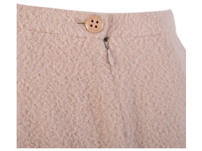 Conjunto de saia e casaco Dolce & Gabbana em lã de alpaca rosa blush - vista 10