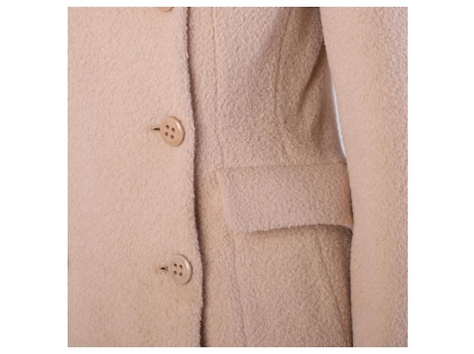 Conjunto de saia e casaco Dolce & Gabbana em lã de alpaca rosa blush - vista 4