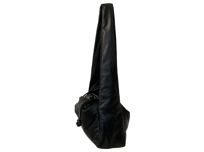 Borsa Small Ryan Puff in pelle morbida nera Alexander Wang Nero - vista 2