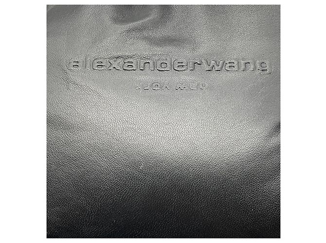 Borsa Small Ryan Puff in pelle morbida nera Alexander Wang Nero - vista 8