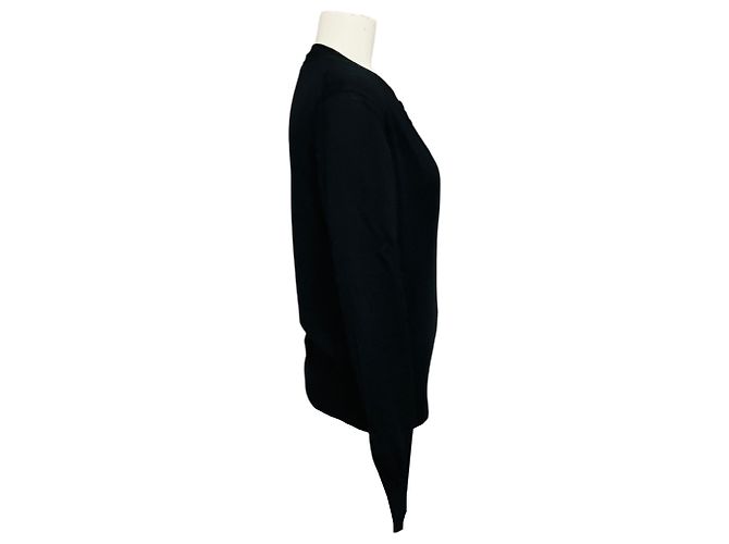 Dolce & Gabbana Set aus schwarzem Wollstrick-Cardigan und Tanktop - Ansicht 2