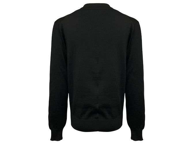 Dolce & Gabbana Set aus schwarzem Wollstrick-Cardigan und Tanktop - Ansicht 3