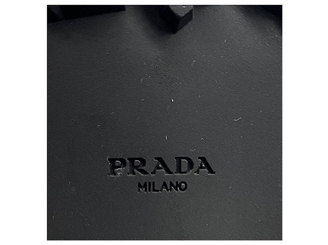 Prada Stiefeletten aus Wildleder Brown / Tan, shearling-gefüttert, mit Lug-Sohlen Braun - Ansicht 7